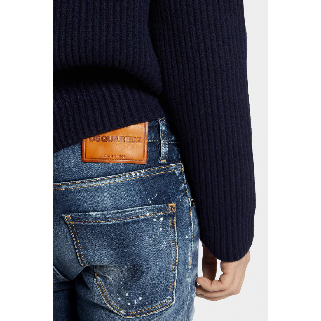 Men's 'Logo-Patch' Jeans
