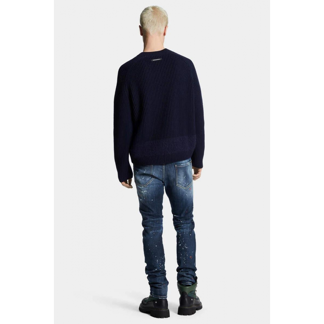 Men's 'Logo-Patch' Jeans