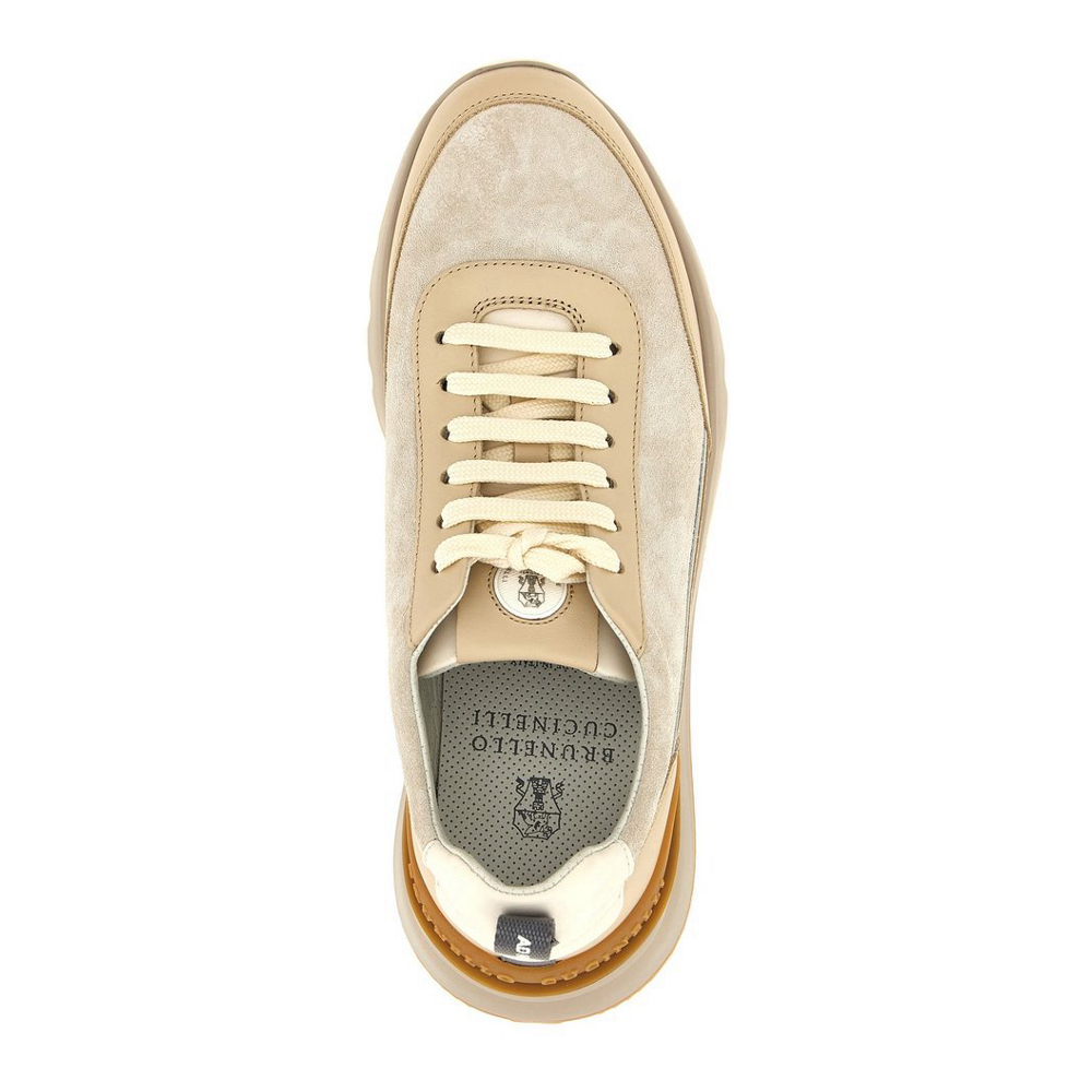 Men's 'Logo Embossed Lace-Up' Sneakers