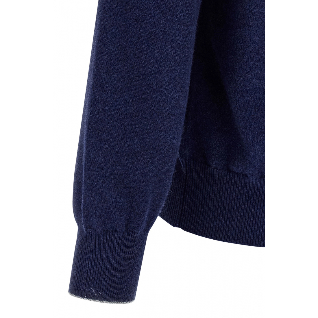 'Half-Zip' Kaschmirpullover für Herren