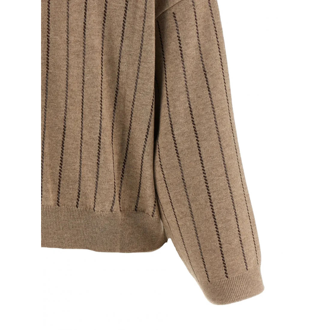 Pull en cachemire 'Sequin-Striped' pour Femmes