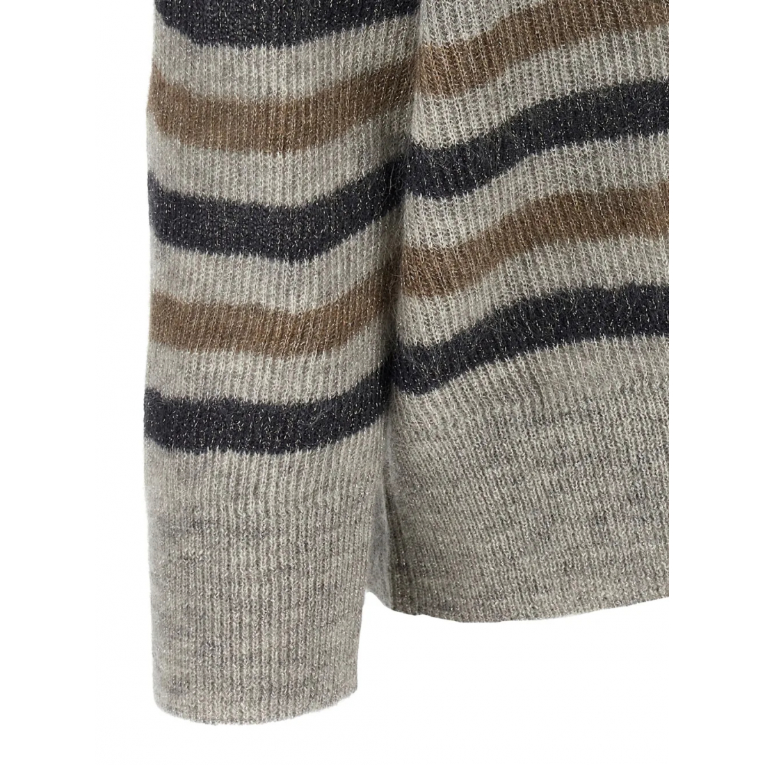 'Striped' Strickjacke für Damen