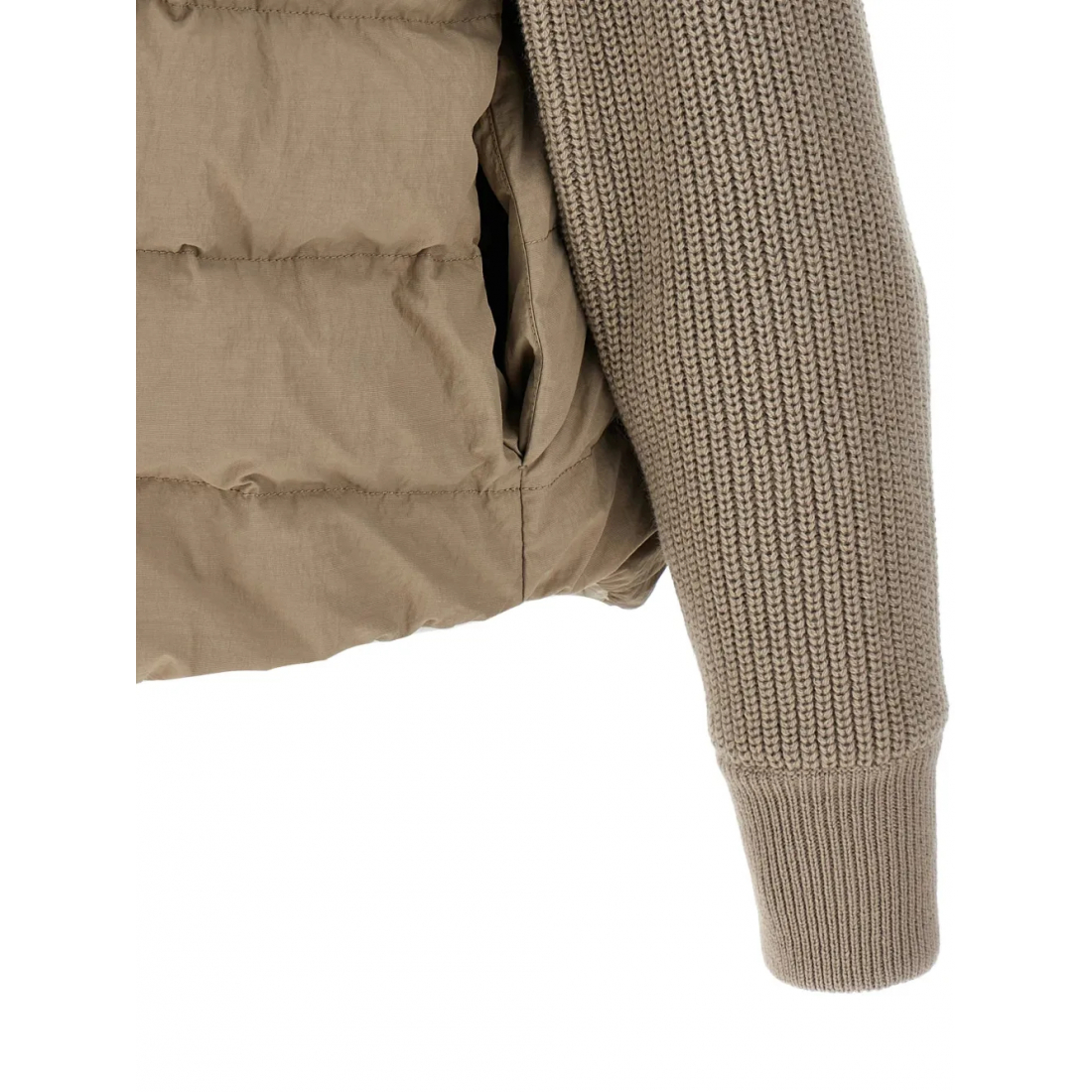 Doudoune en plumes 'Shiny Flap Detail' pour Femmes