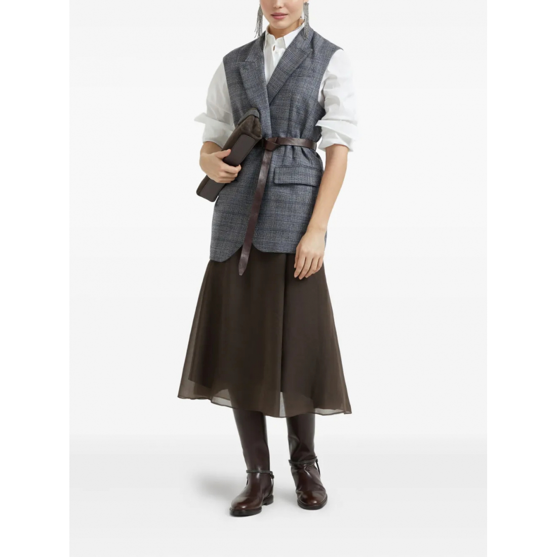 Women's 'Circle' Midi Skirt