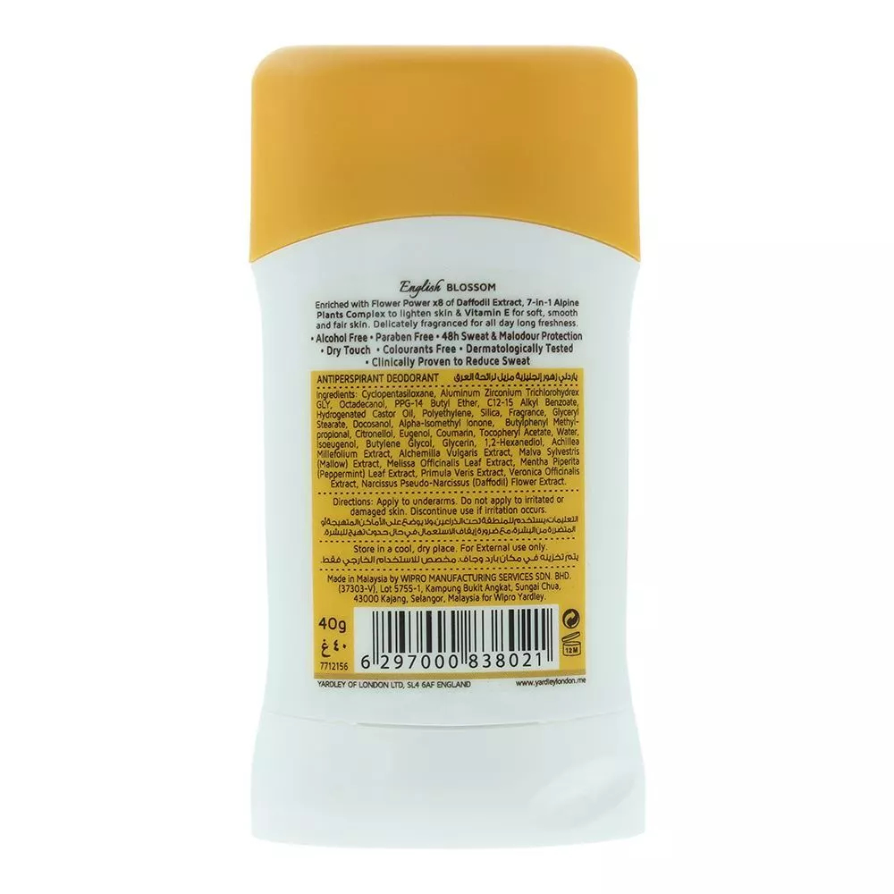 'English Blossom' Deodorant Stick - 50 ml