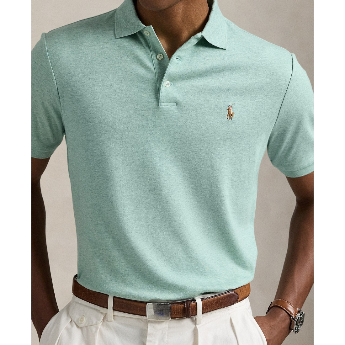 Polo 'Custom Slim Fit Soft Cotton' pour Hommes