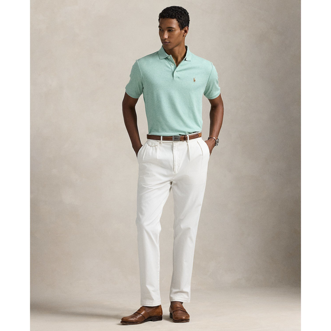 Polo 'Custom Slim Fit Soft Cotton' pour Hommes