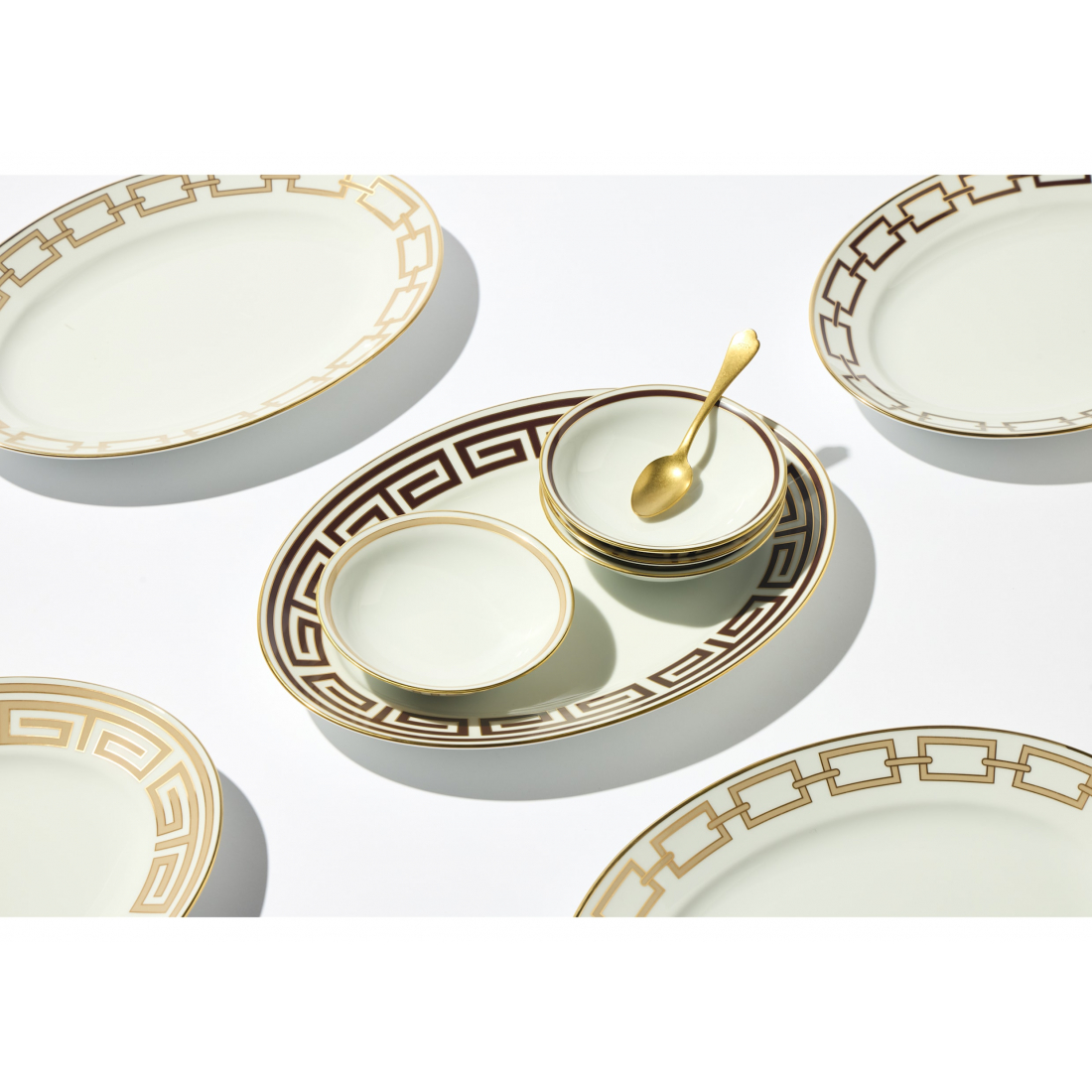 'Cachemire Oval' Servierplatte - 34 cm