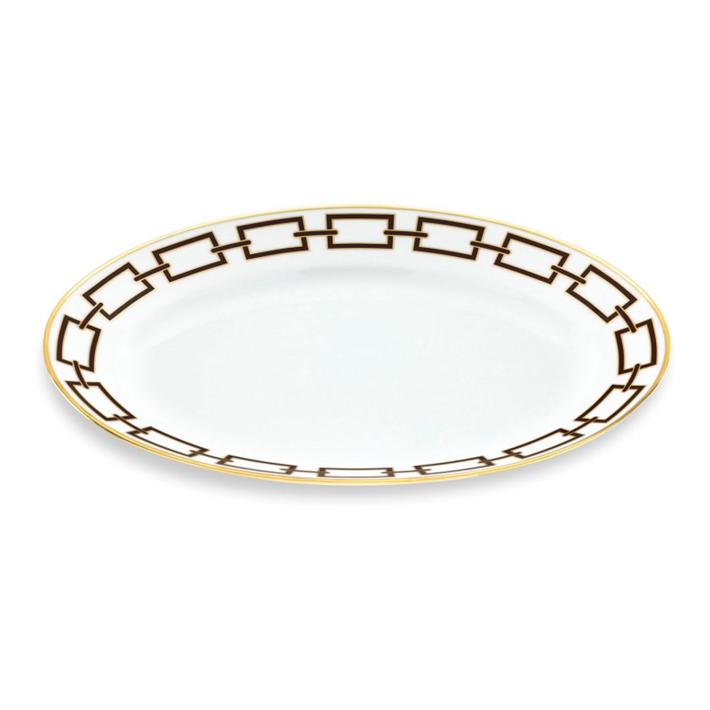 'Ebano Oval' Servierplatte - 34 cm