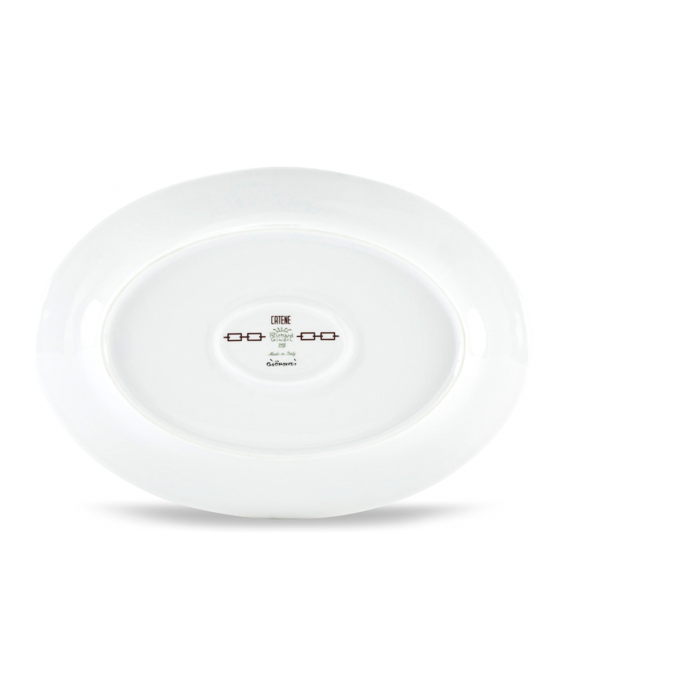 'Ebano Oval' Servierplatte - 34 cm