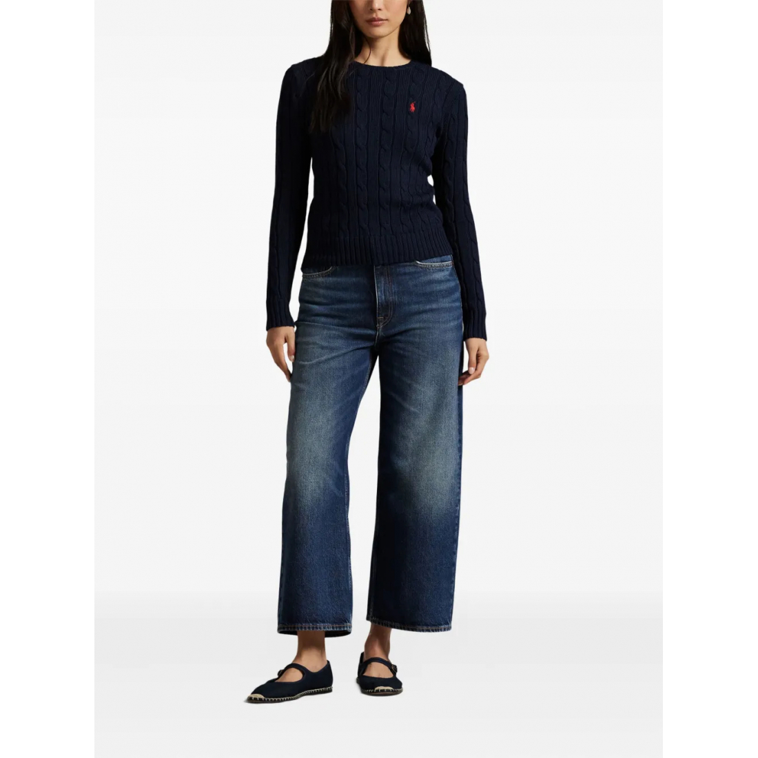 Pull 'Cable-Knit' pour Femmes