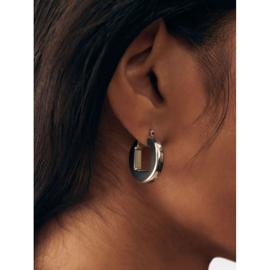 Boucles d'oreilles 'Les Boucles Rond Carré' pour Femmes