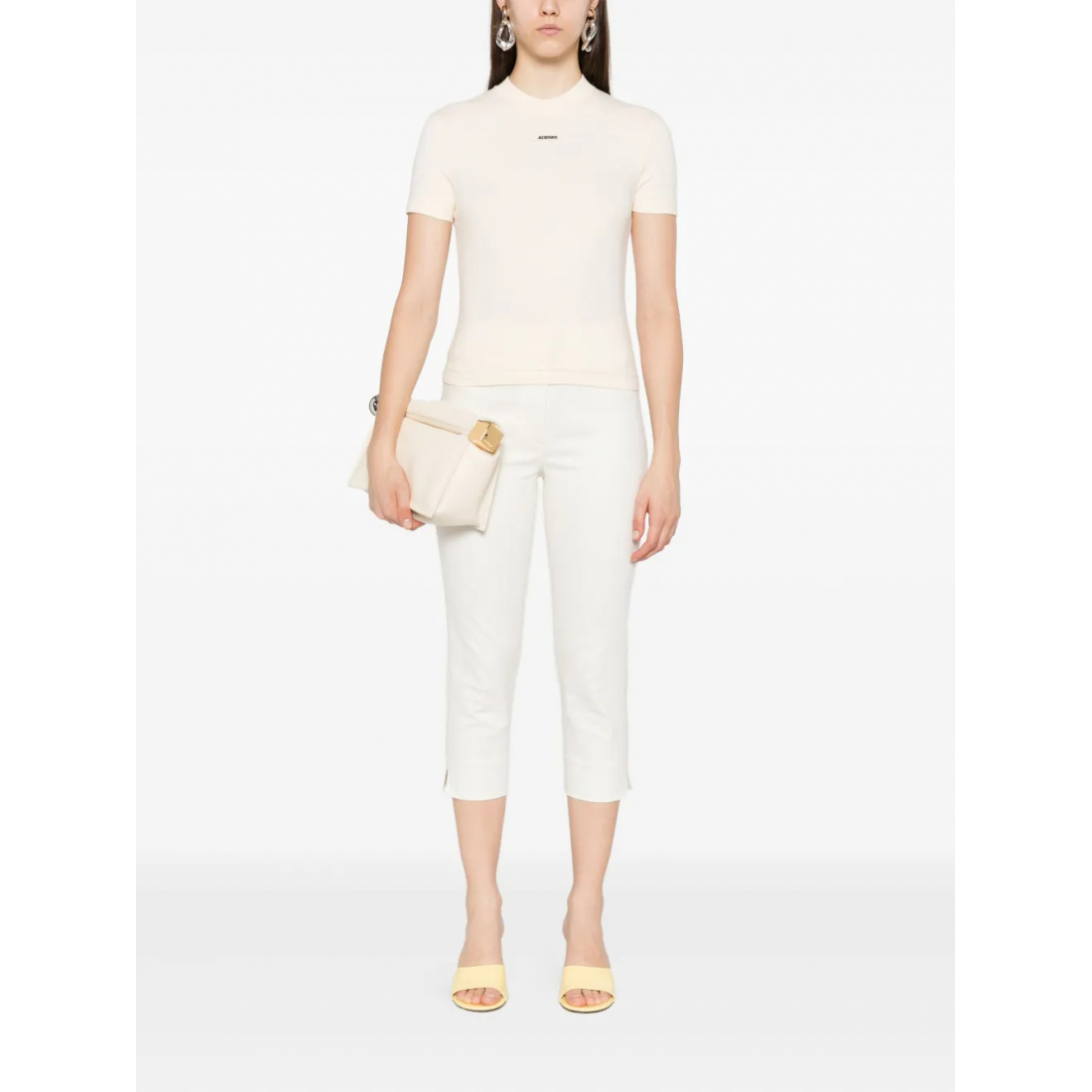 T-shirt 'Logo-Plaque' pour Femmes