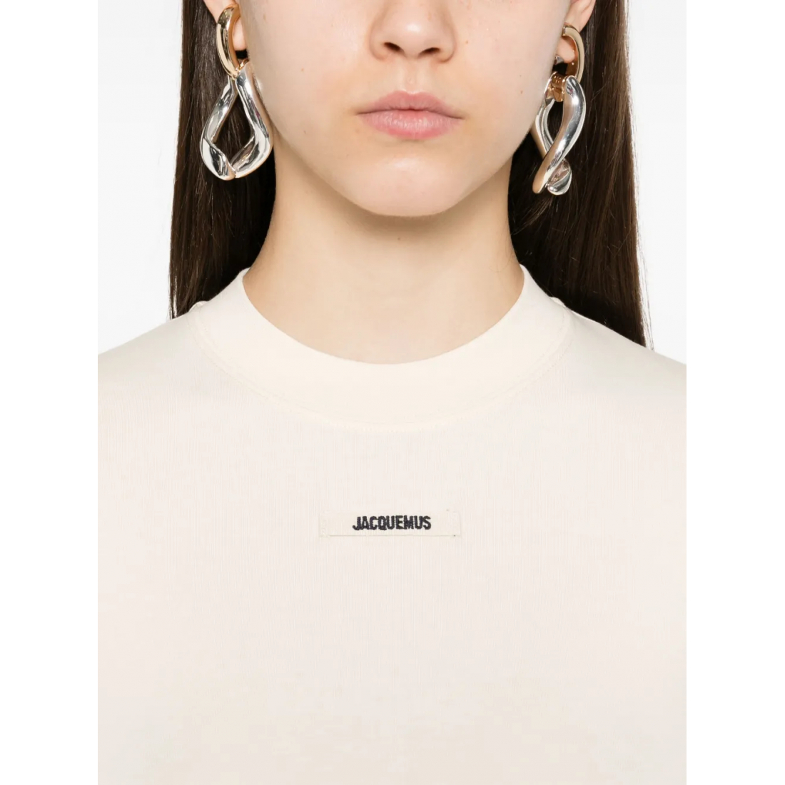 T-shirt 'Logo-Plaque' pour Femmes