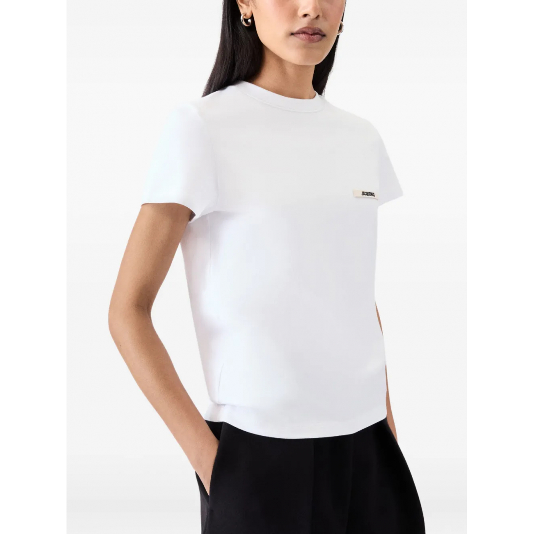 T-shirt 'Logo-Patch' pour Femmes