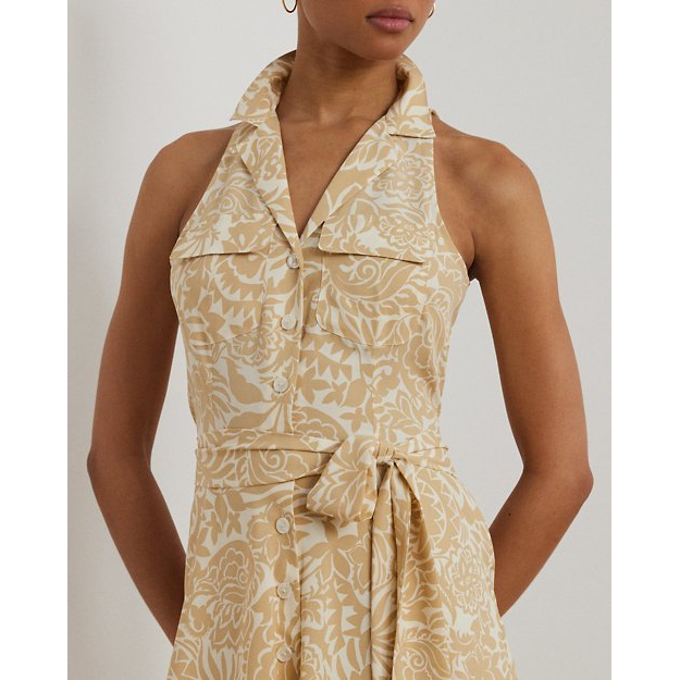 Women's 'Floral Sleeveless' Shirtdress