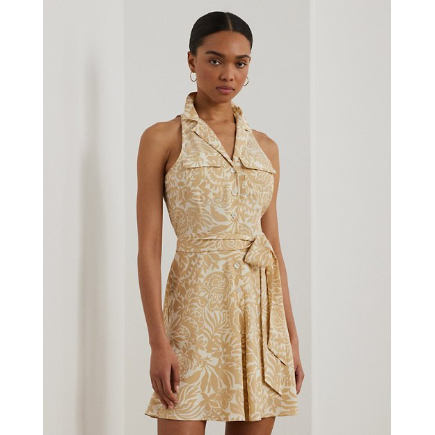 Women's 'Floral Sleeveless' Shirtdress