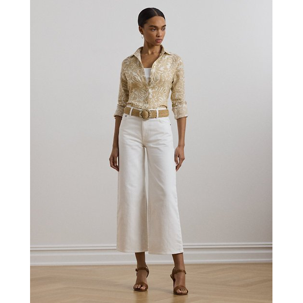 Women's 'Relaxed Fit Floral' Long Sleeve Blouse