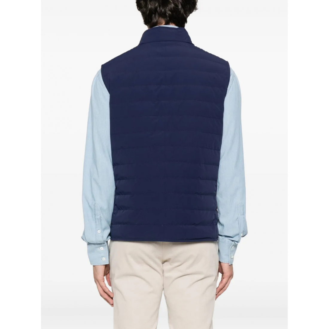 Gilet matelassé 'Quilted Snap-Fit Fastening' pour Hommes