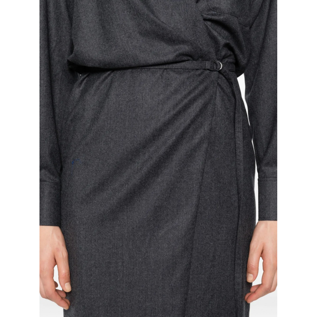 Robe Midi 'Wrap-Effect' pour Femmes