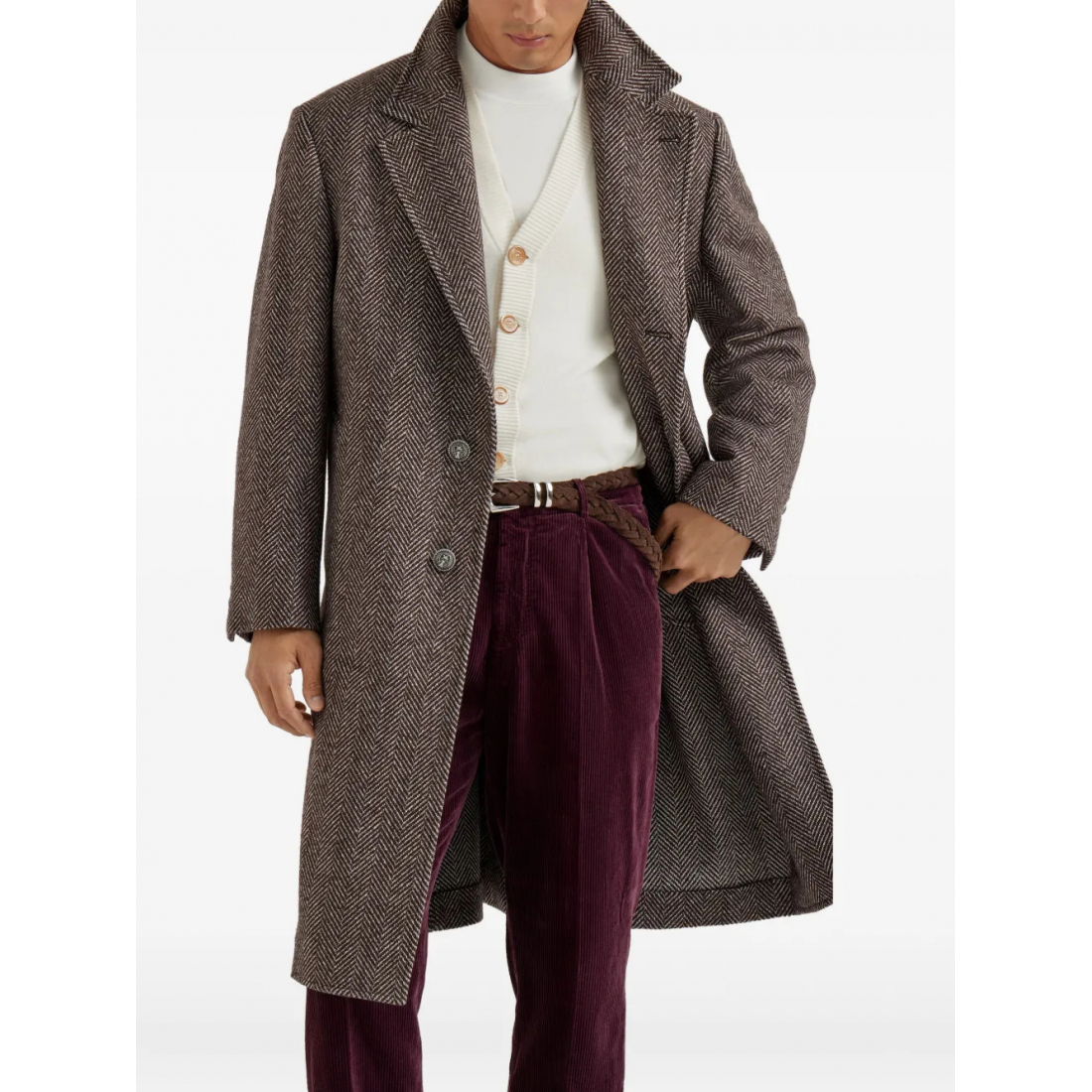 Manteau 'Spalla Solomeo' pour Hommes