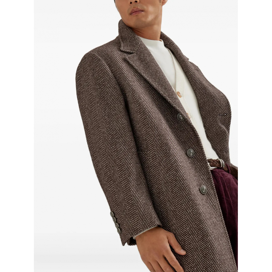 Manteau 'Spalla Solomeo' pour Hommes