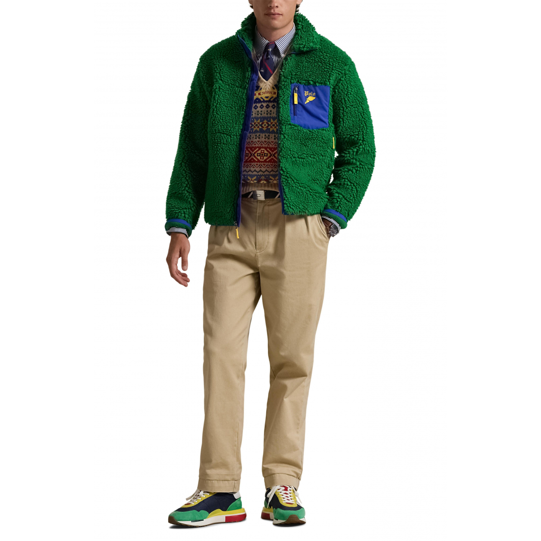 Men's 'Shaggy High Pile Fleece' Jacket