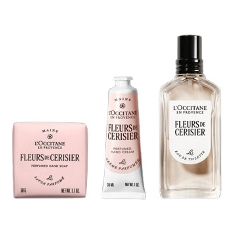 'Fleurs de Cerisier' Body Care Set - 3 Pieces