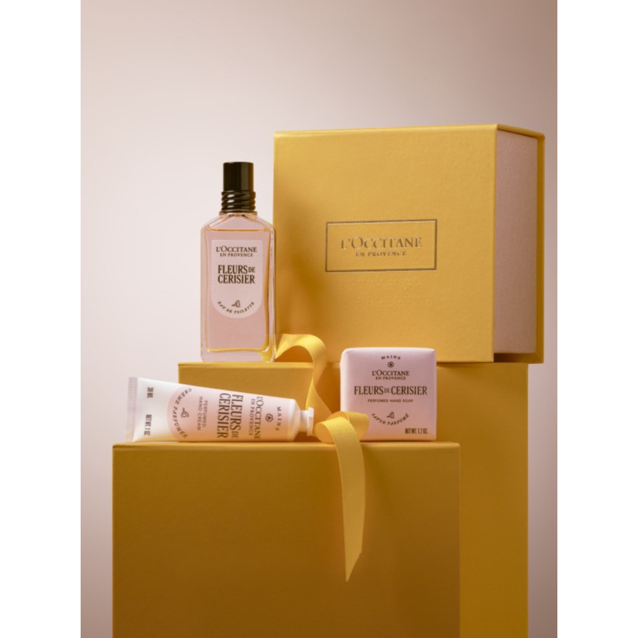 'Fleurs de Cerisier' Body Care Set - 3 Pieces