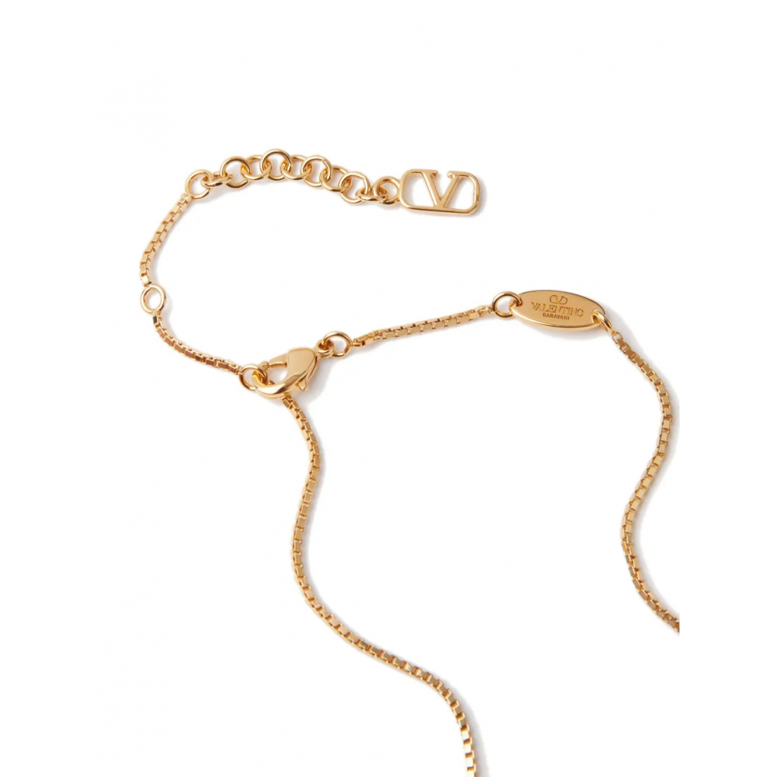 Collier 'VLogo Signature Crystal-Embellished' pour Femmes