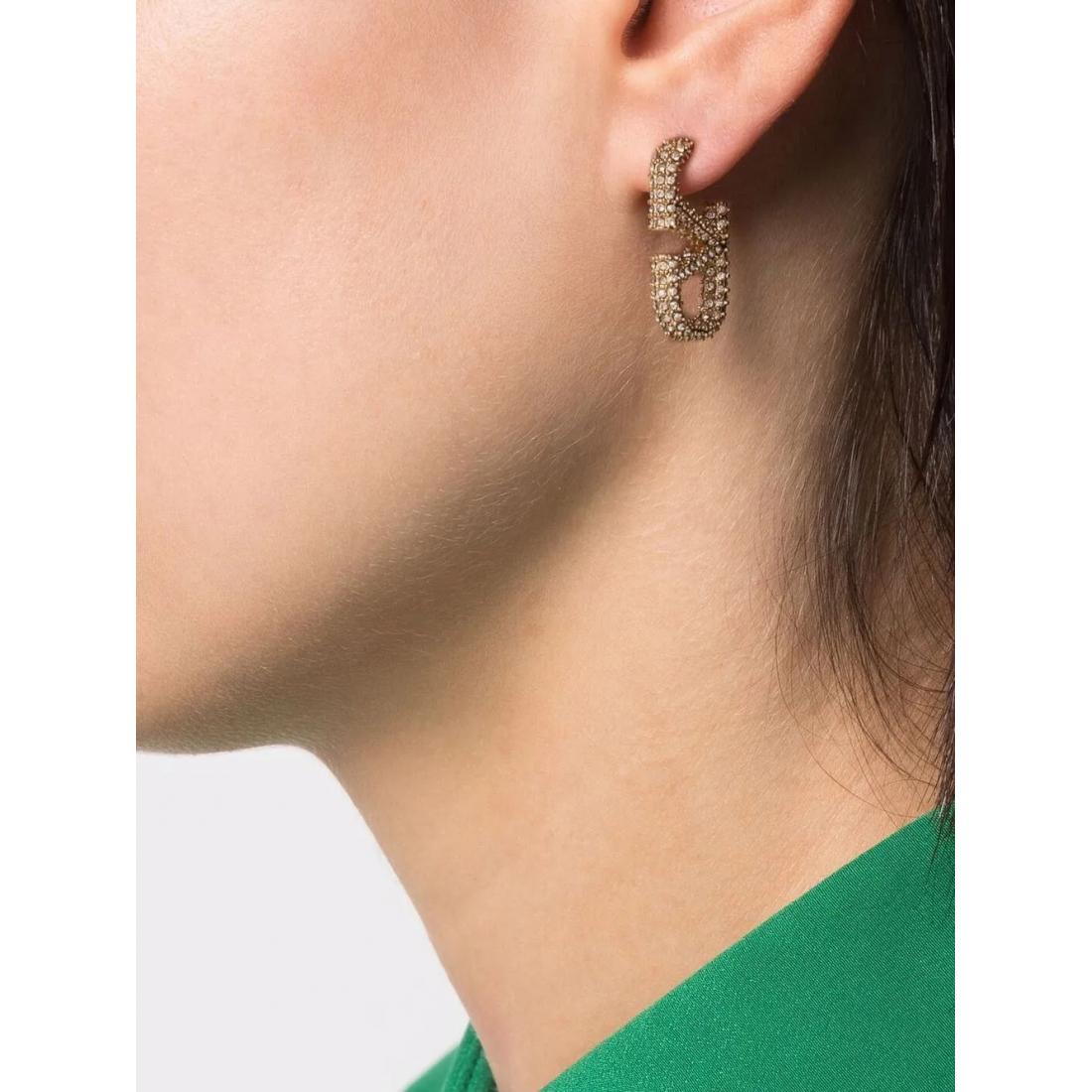 Women's 'VLogo Signature Crystal-Embellished' Earrings