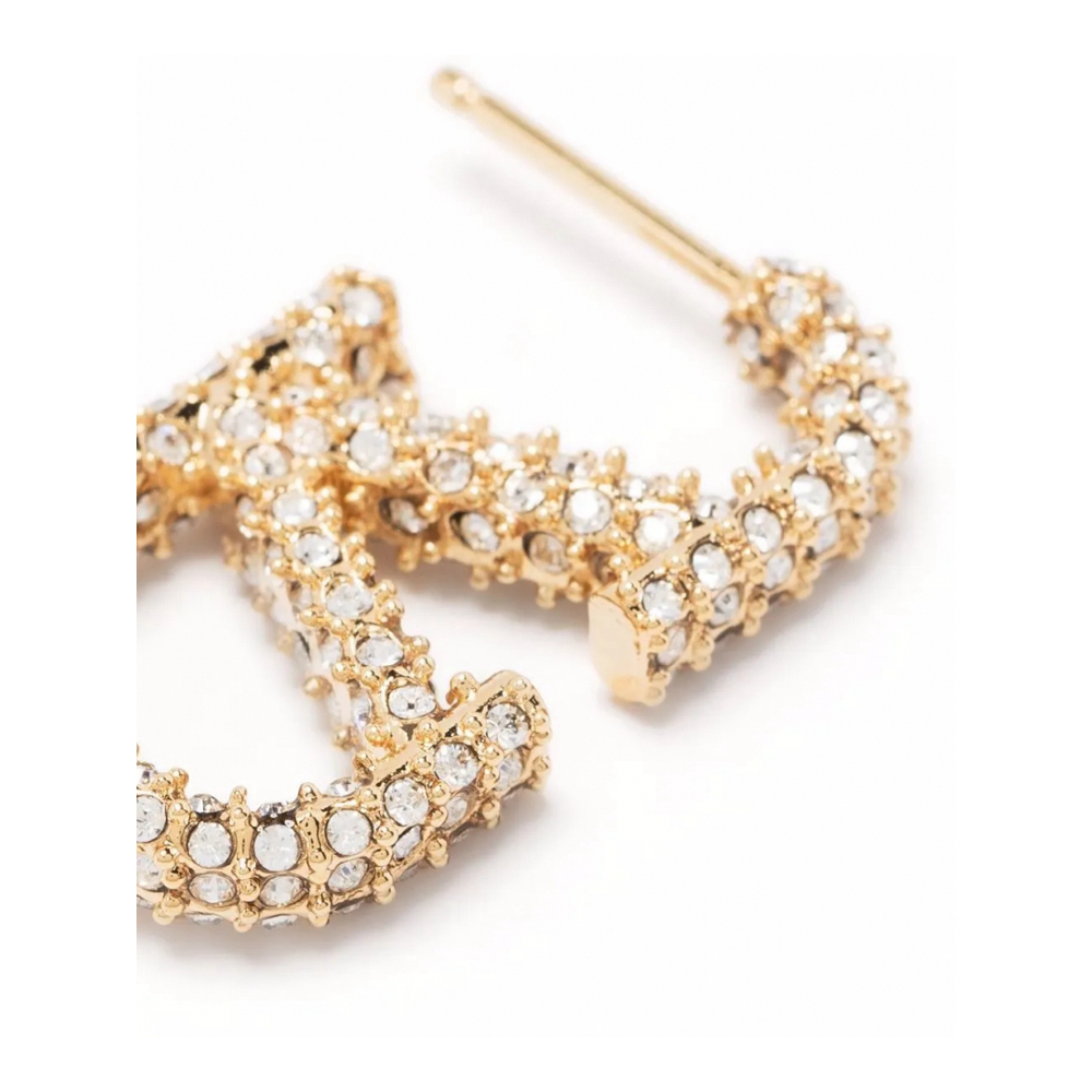 Women's 'VLogo Signature Crystal-Embellished' Earrings