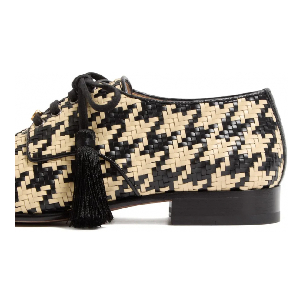 Men's 'Tassel-Detail Houndstooth' Loafers