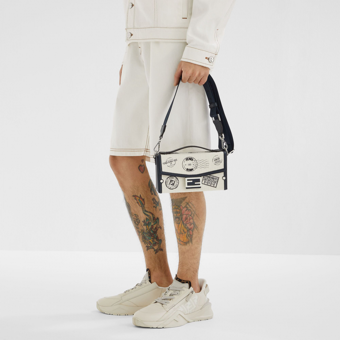 Sac Baguette 'Soft Trunk' pour Hommes