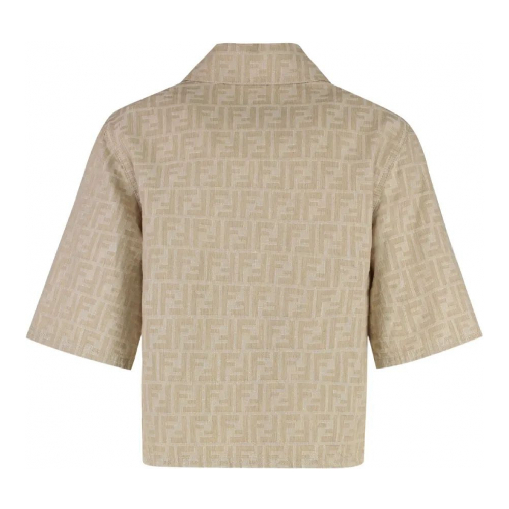 Veste 'FF-Motif Zip-Front' pour Femmes