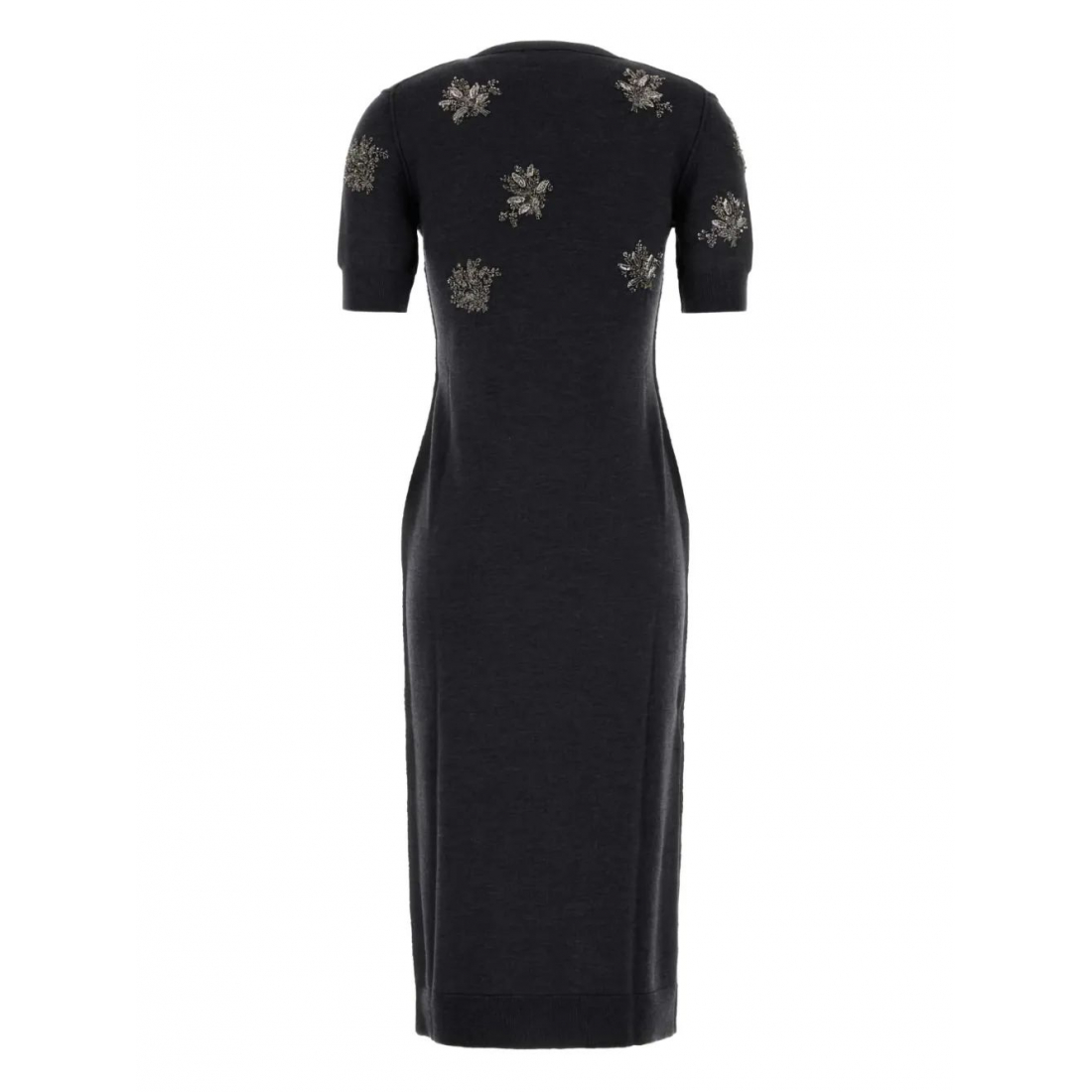 Robe Midi 'Floral-Embroidered' pour Femmes