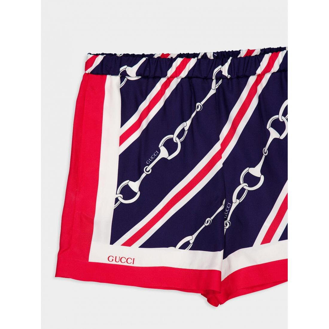 Short 'Horsebit Print' pour Femmes