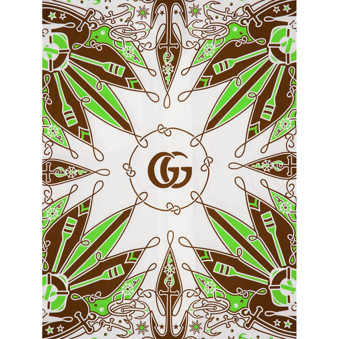 Chemise à manches courtes 'Double G Bandana Print' pour Hommes