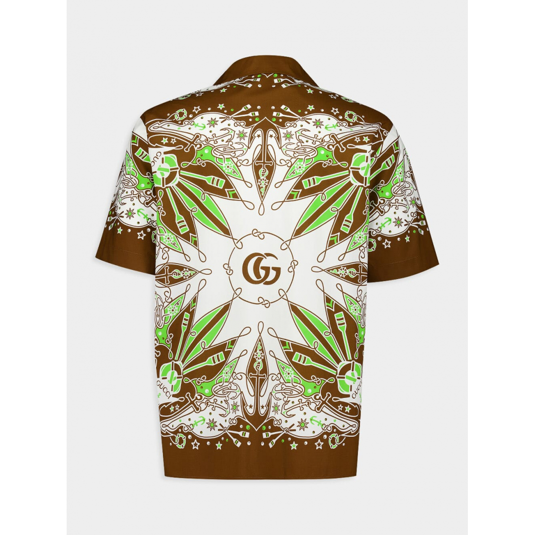 Chemise à manches courtes 'Double G Bandana Print' pour Hommes