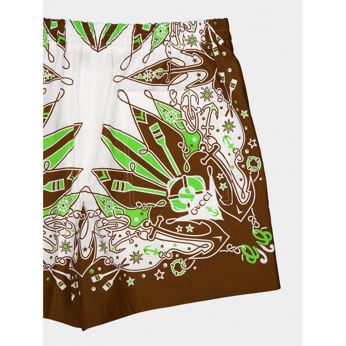 Short 'Bandana Print' pour Hommes