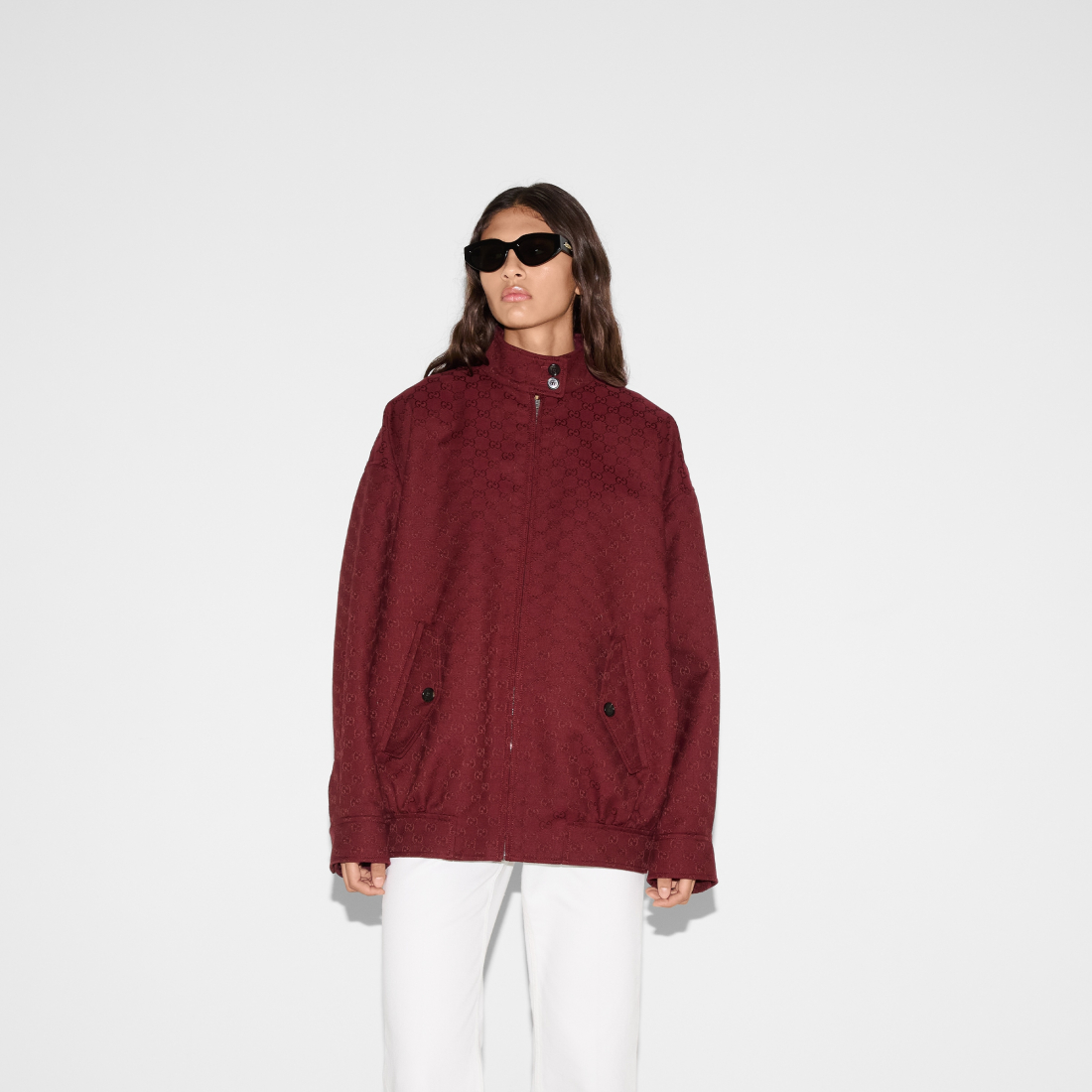 Blouson bomber 'GG' pour Femmes