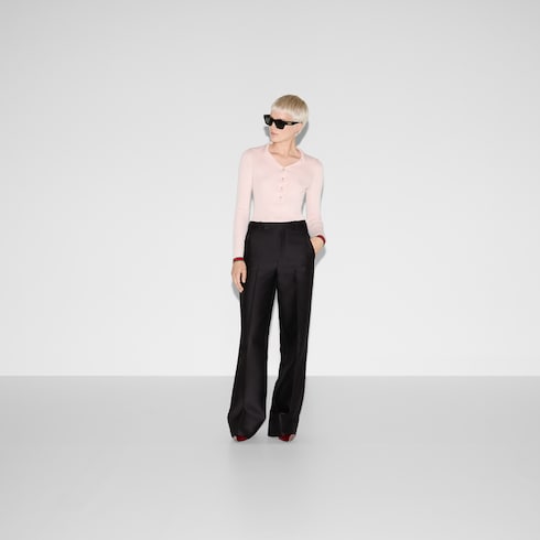 Pantalon 'Gabardine With Embroidery' pour Femmes