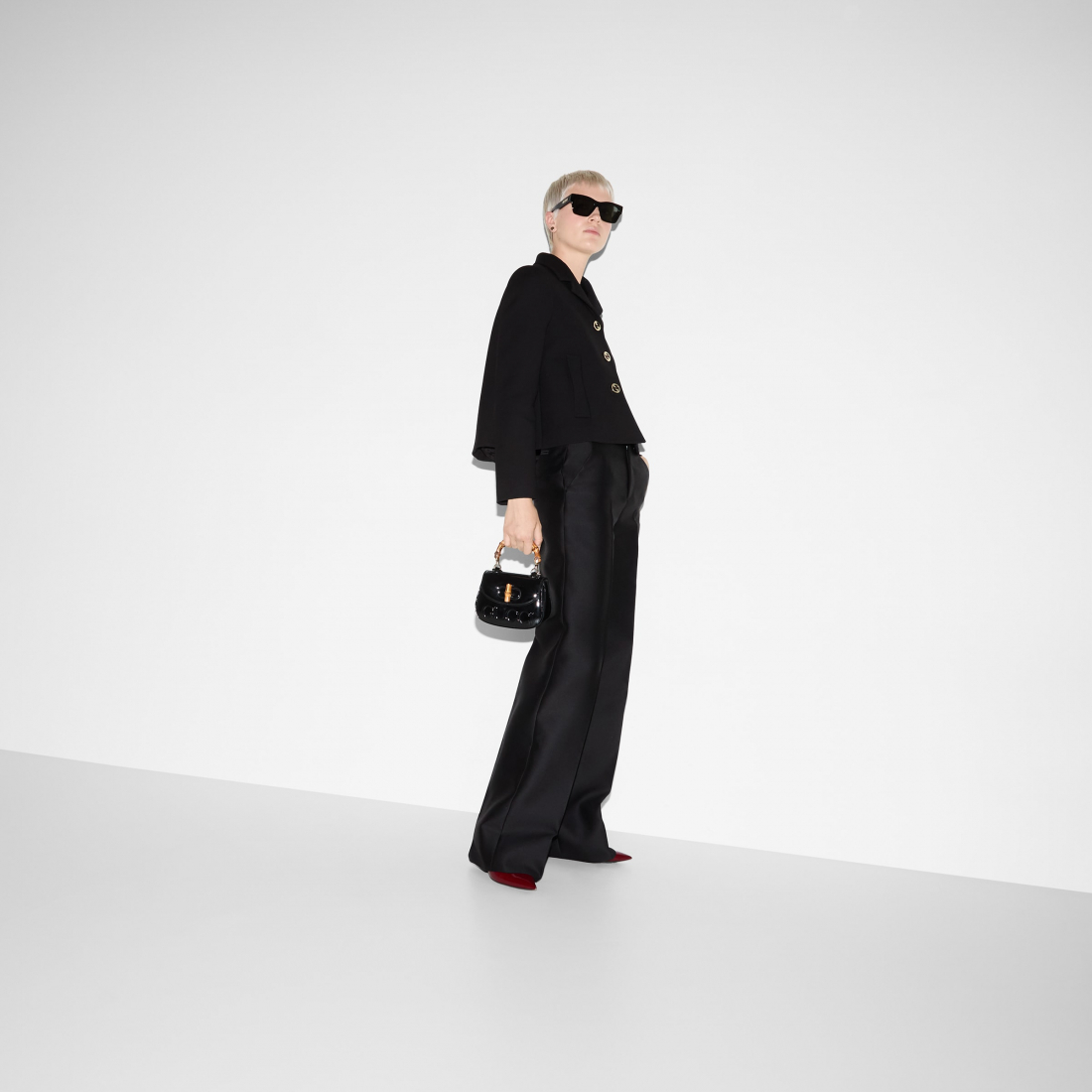 Pantalon 'Gabardine With Embroidery' pour Femmes