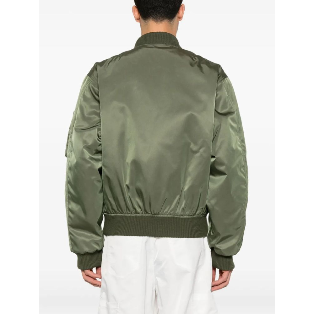 Men's 'Triangle-Logo' Bomber Jacket