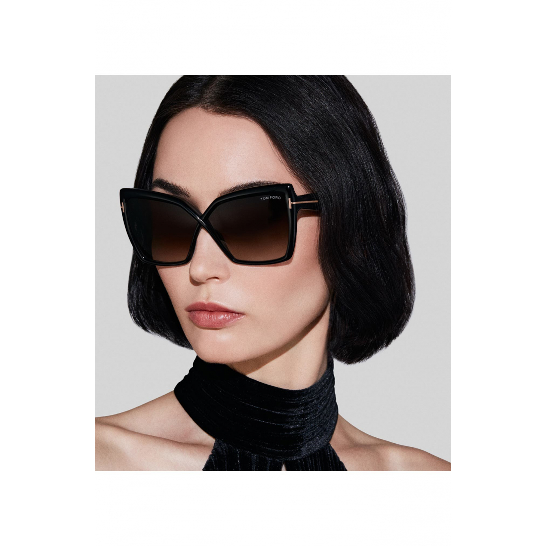 'Oversize Gradient Butterfly' Sonnenbrillen für Damen