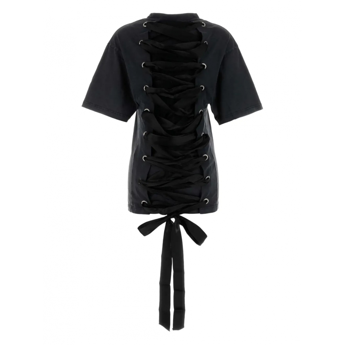 T-shirt 'Lace-Up Back' pour Femmes