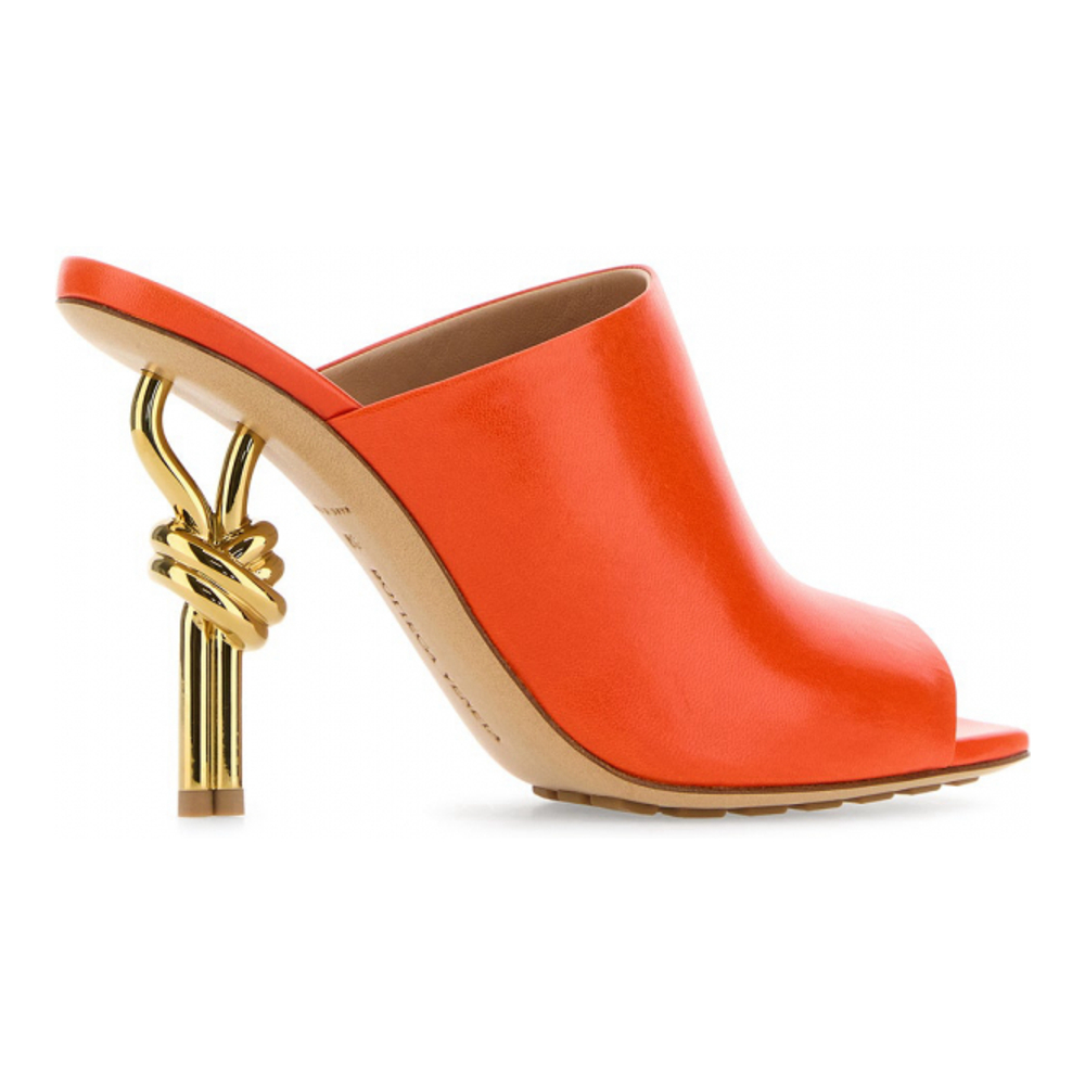 Women's 'Knot' High Heel Mules