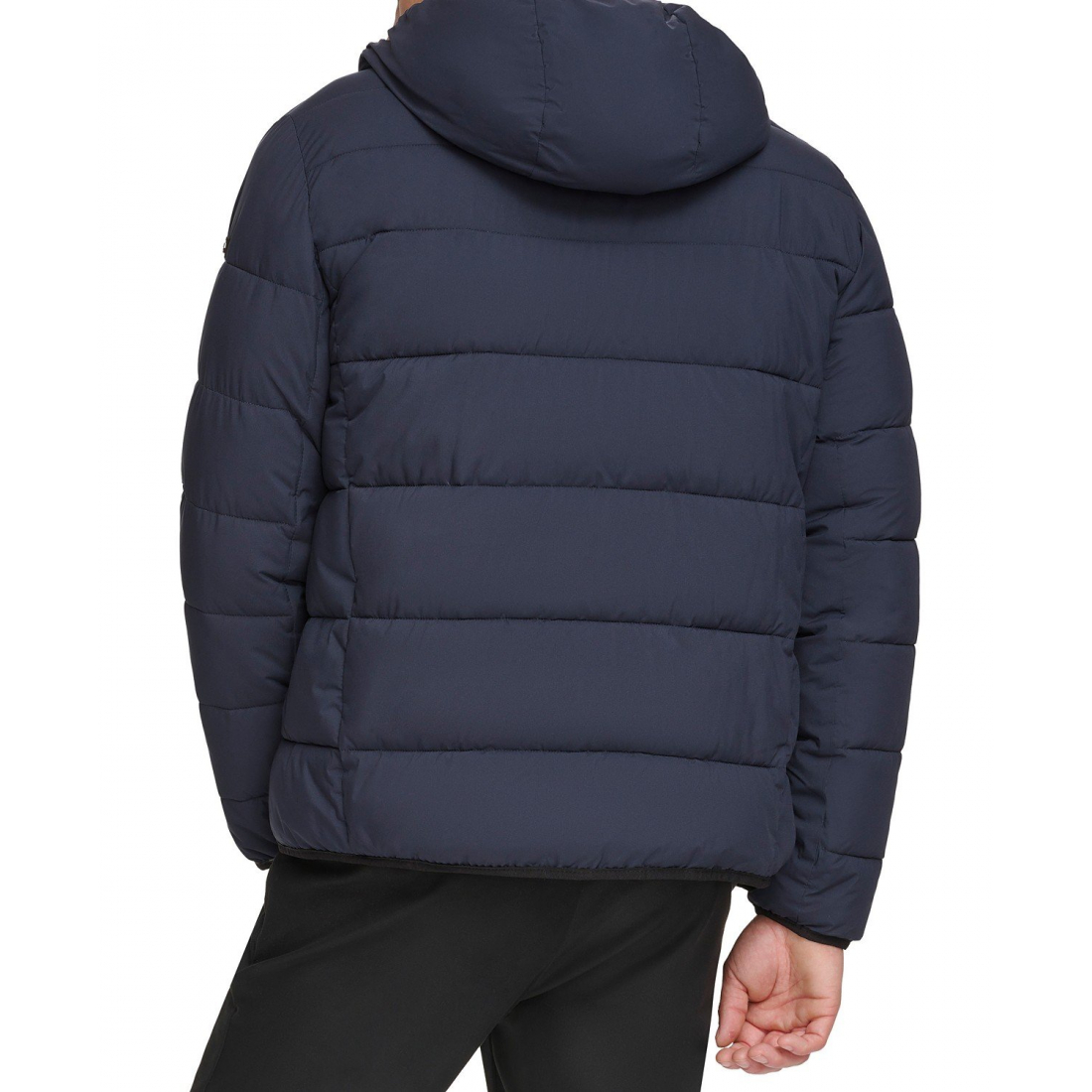 Veste matelassée 'Chevron Stretch With Sherpa Lined Hood' pour Hommes