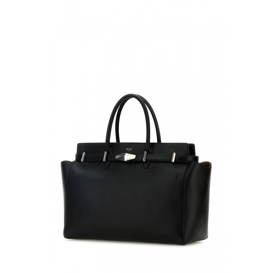 Women's 'Large Diamond Belted' Shopping Bag