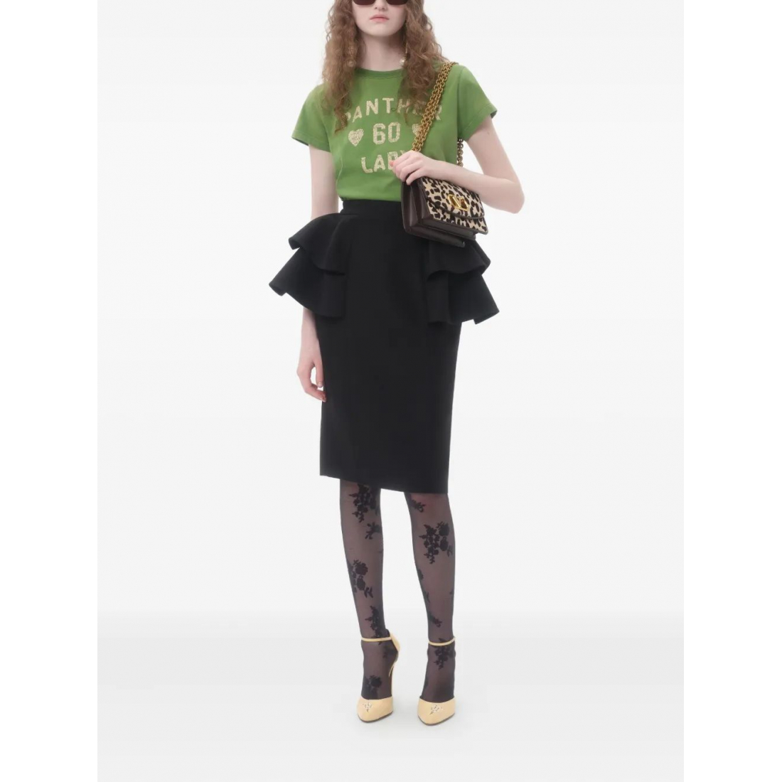 Jupe Midi 'Crepe Couture' pour Femmes